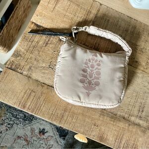 Free People Micro Buti Pouch {cream/mineral} NWOT
